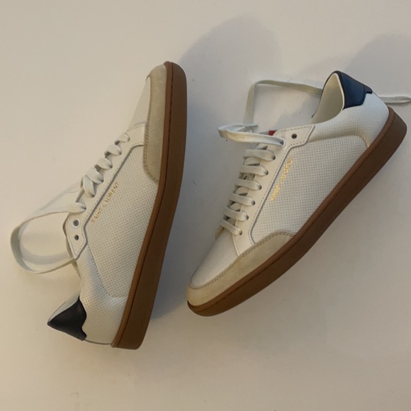 NIB Saint Laurent Classic Low-Top Sneakers - Picture 1 of 13